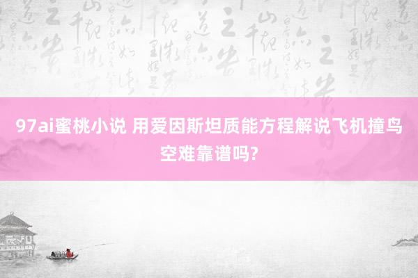 97ai蜜桃小说 用爱因斯坦质能方程解说飞机撞鸟空难靠谱吗?
